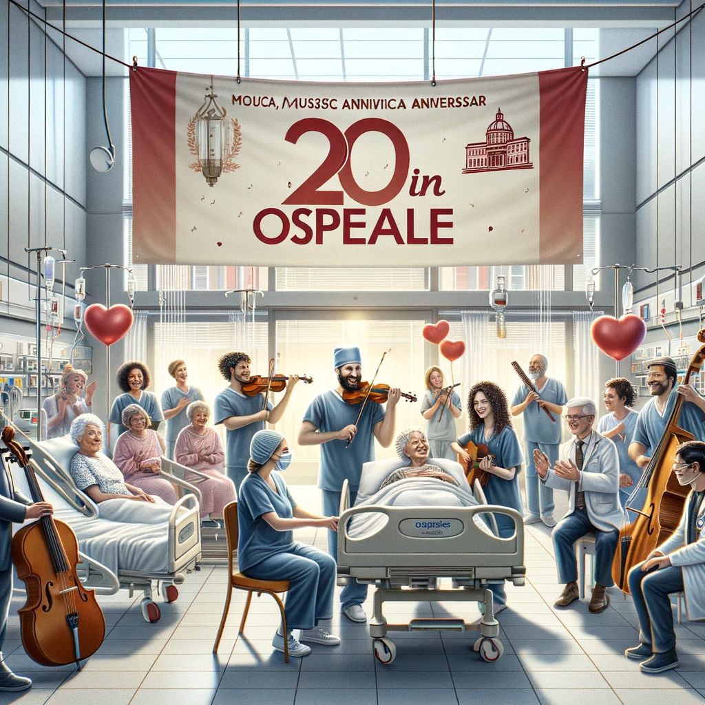 20° anniversario del progetto "Musica in Ospedale"